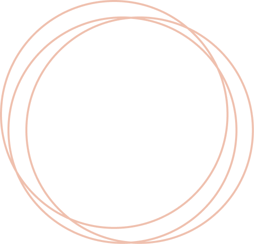 Cercle rose sur fond transparent