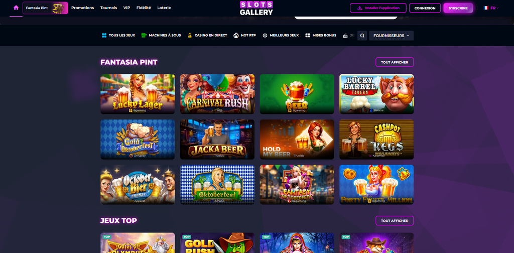 L'annonce de Slots Gallery associe Wild West Trueways au code 30WW